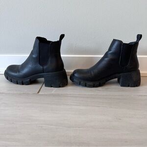 Steve Madden Black Howler Boots
